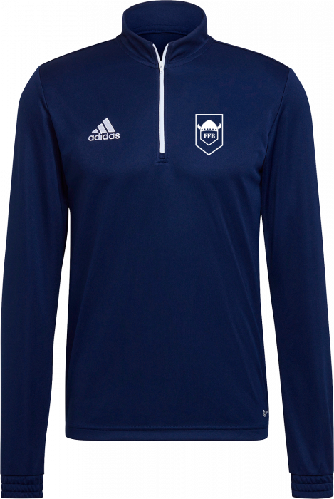 Adidas - Ffb Træningstop Børn - Navy blue 2 & hvid