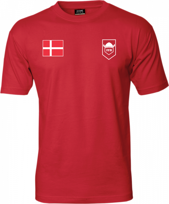 ID - Ffb Denmark Shirt - Czerwony